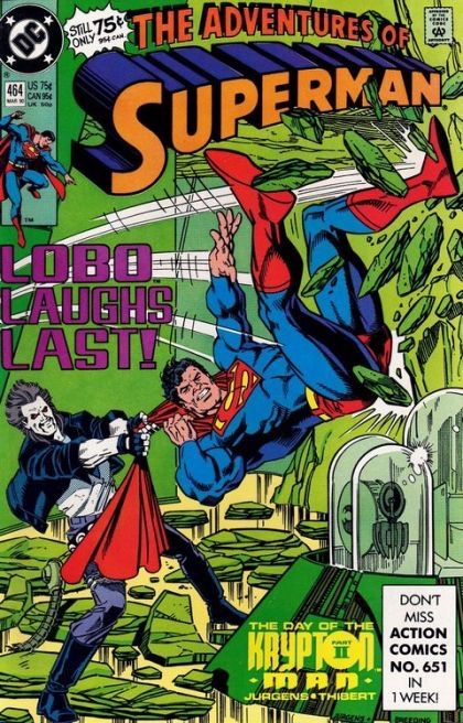 The Adventures of Superman, Vol. 1 Day of the Krypton Man, Blood Brawl 464A