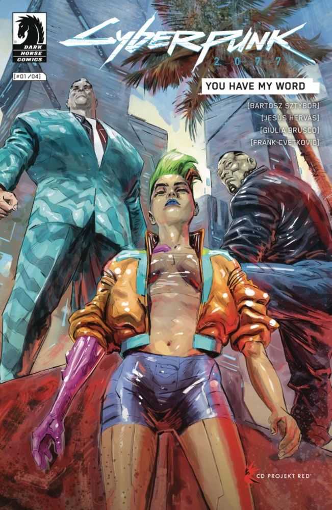 Cyberpunk 2077 You Have My Word #1 (Of 4) Cover A Hervas