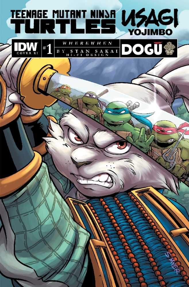 Teenage Mutant Ninja Turtles/Usagi Yojimbo: Where When #1 Variant Ri (10) (Myer)