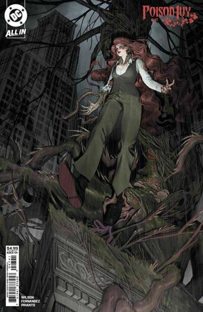 Poison Ivy #47 Cover D Manny Vincent Carbonilla Card Stock Variant (Batman Bad Seeds)