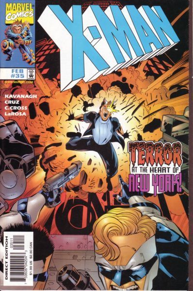 X-Man Messiah Complex, Part 2 35A