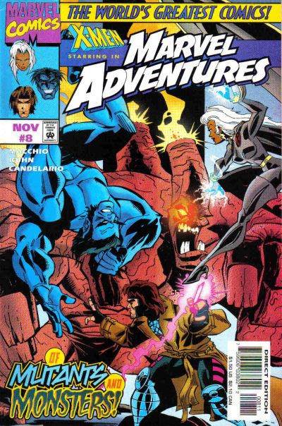 Marvel Adventures Featuring the X-Men 8A