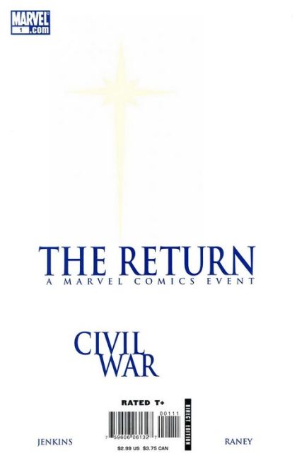Civil War: The Return Civil War - Captains Courageous:  The Return of Captain Marvel 1A