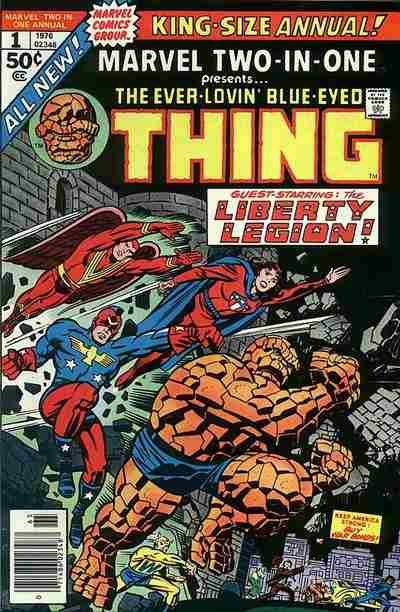 Marvel Two-in-One Annual Their Name Is Legion 1