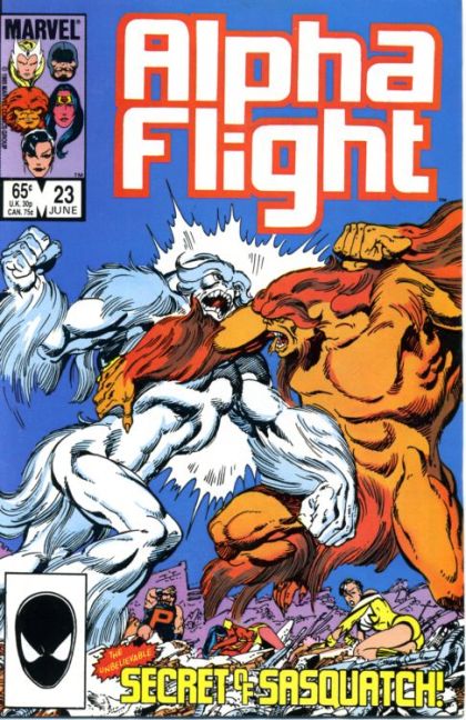 Alpha Flight, Vol. 1 Night of the Beast 23A