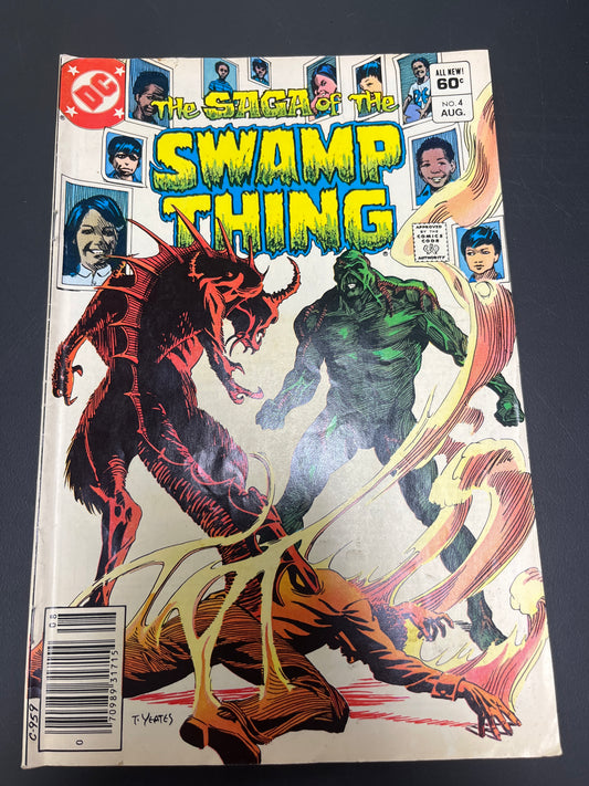 The Saga of the Swamp Thing, #4A