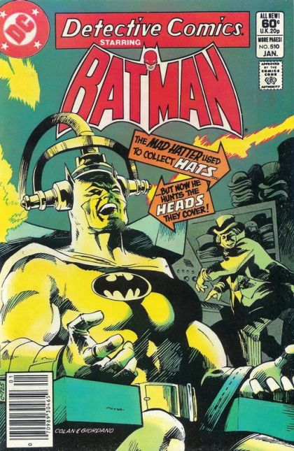 Detective Comics, Vol. 1 Head-Hunt By A Mad Hatter / Bride of Destruction 510B