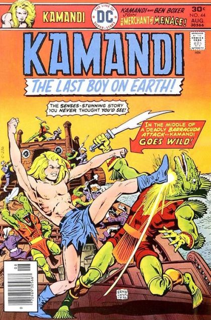 Kamandi: The Last Boy on Earth! The Merchant Of Menace / Tales of the Great Disaster: The Prince and the Pawn 44