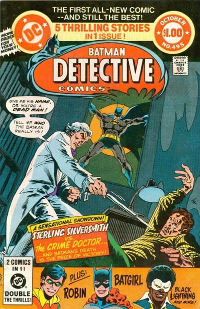 Detective Comics, Vol. 1 Murder In Quicksilver / Into the Fire / Bossman's Bane / Animals / Connection 495A