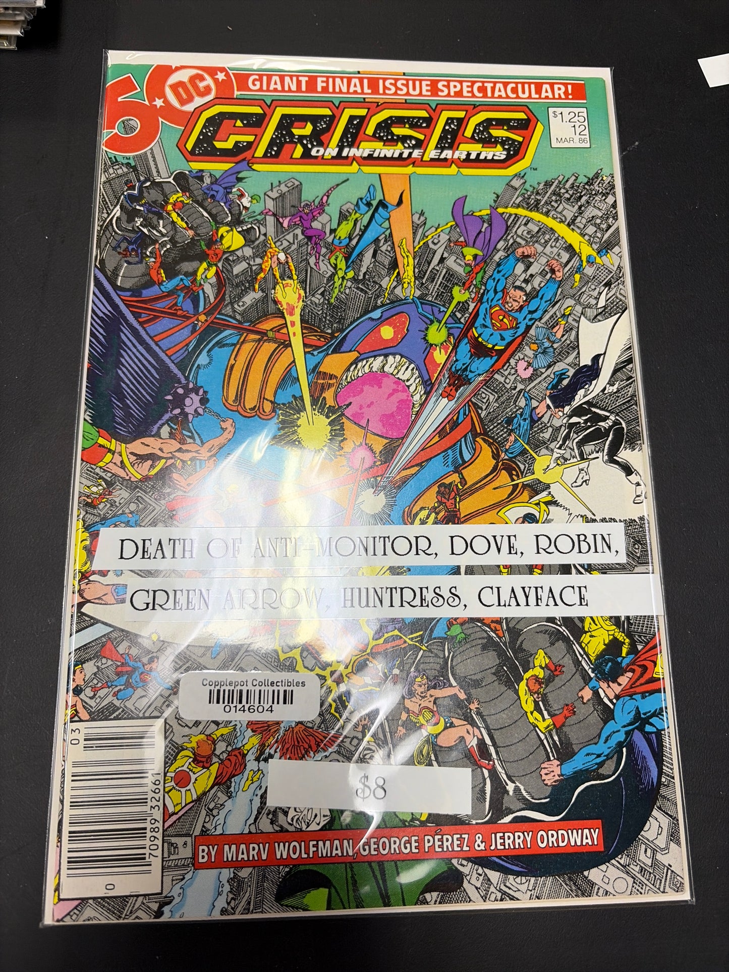 Crisis on Infinite Earths #12