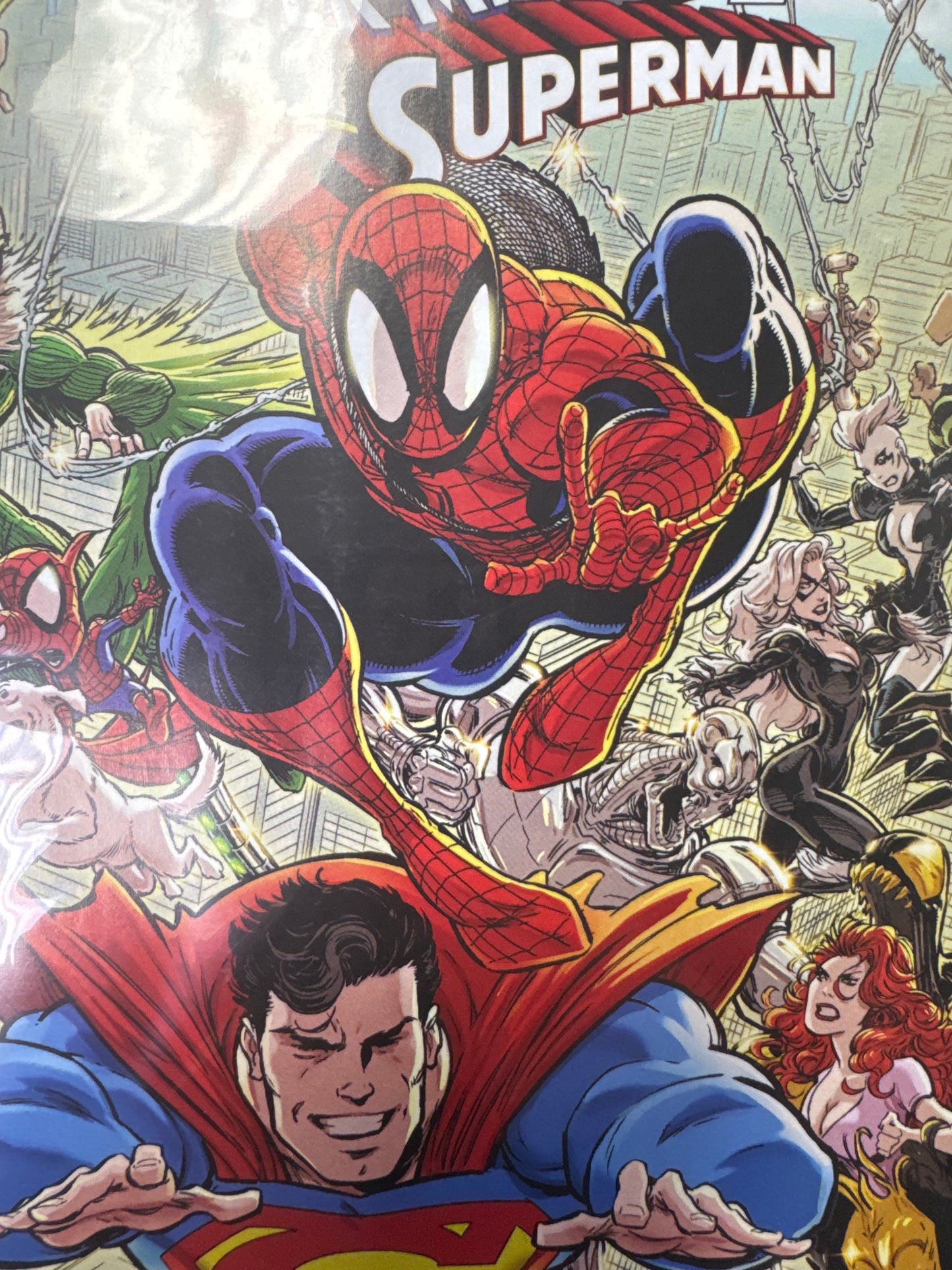 Spider-Man Superman #1 Kate Andrew's Variant