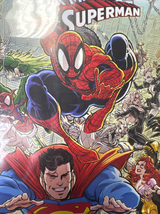 Spider-Man Superman #1 Kate Andrew's Variant