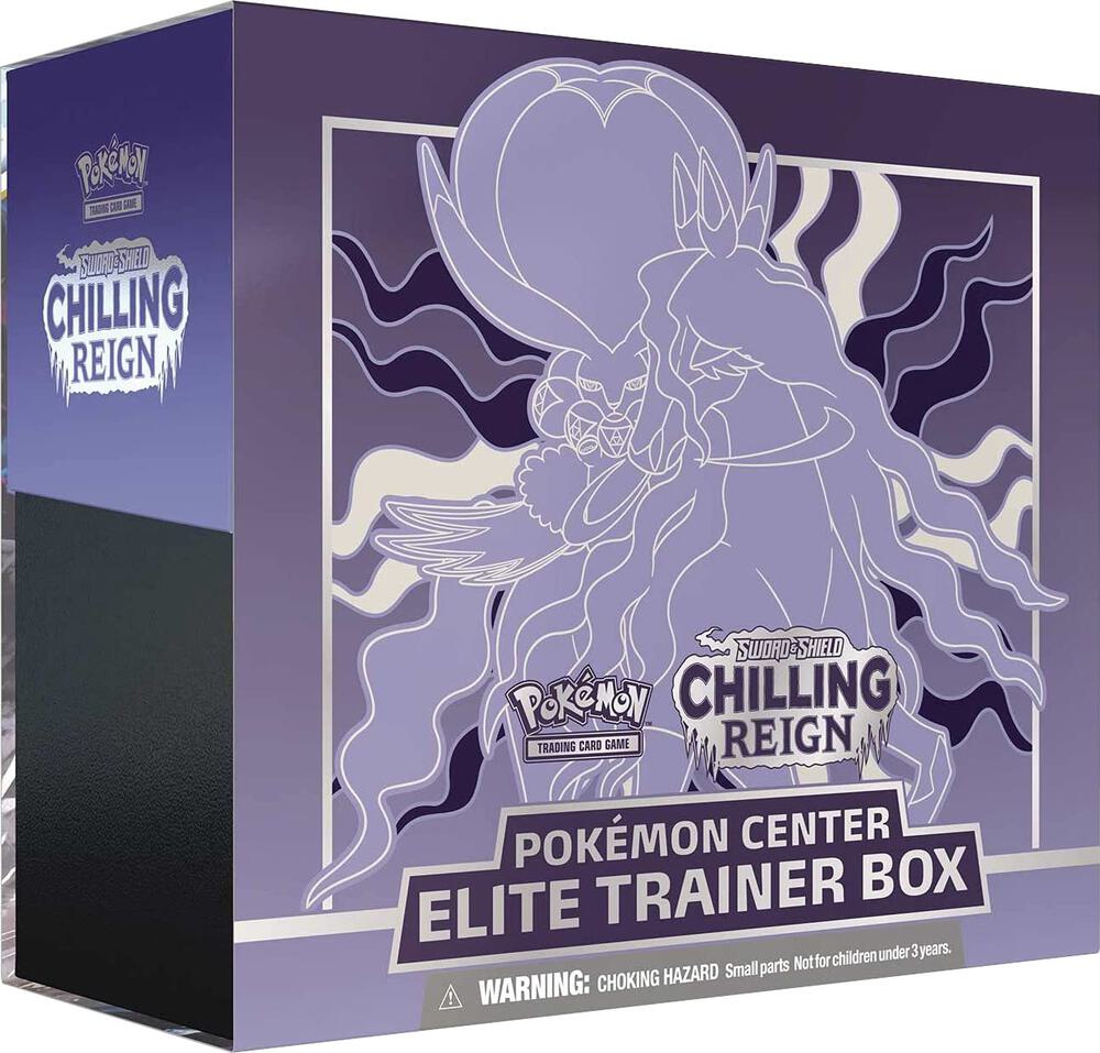 Chilling Reign Pokemon Center Elite Trainer Box  [Shadow Rider Calyrex] (Exclusive)