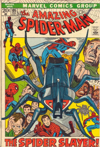 The Amazing Spider-Man, Vol. 1 The Spider Slayer! 105A