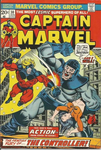 Captain Marvel, Vol. 1 ...To Be Free From Control! / A Time For Confrontation! / End Of An Empire! 30A