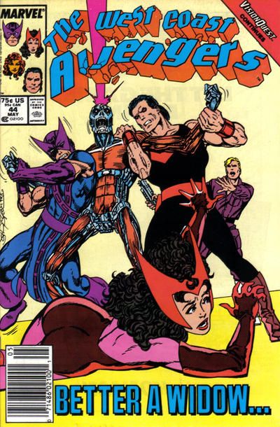The West Coast Avengers, Vol. 2 Vision Quest, Better a Widow... 44B