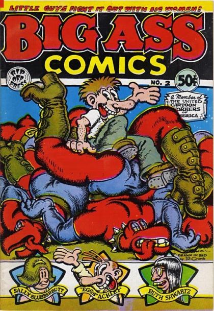 Big Ass Comics Little Guys Fight it out with Big Woman 2A