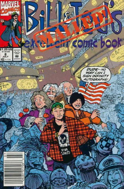 Bill & Ted's Excellent Comic Book Bob Spelled Backwards... 8B