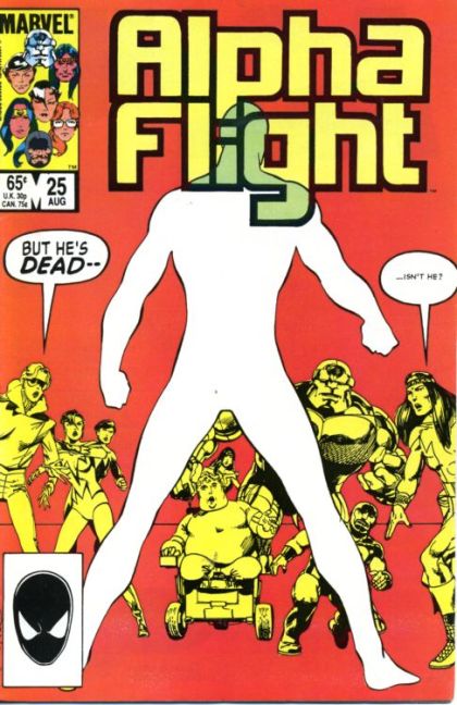 Alpha Flight, Vol. 1 ...And graves give up their dead... / Up from Lazarus' box 25A