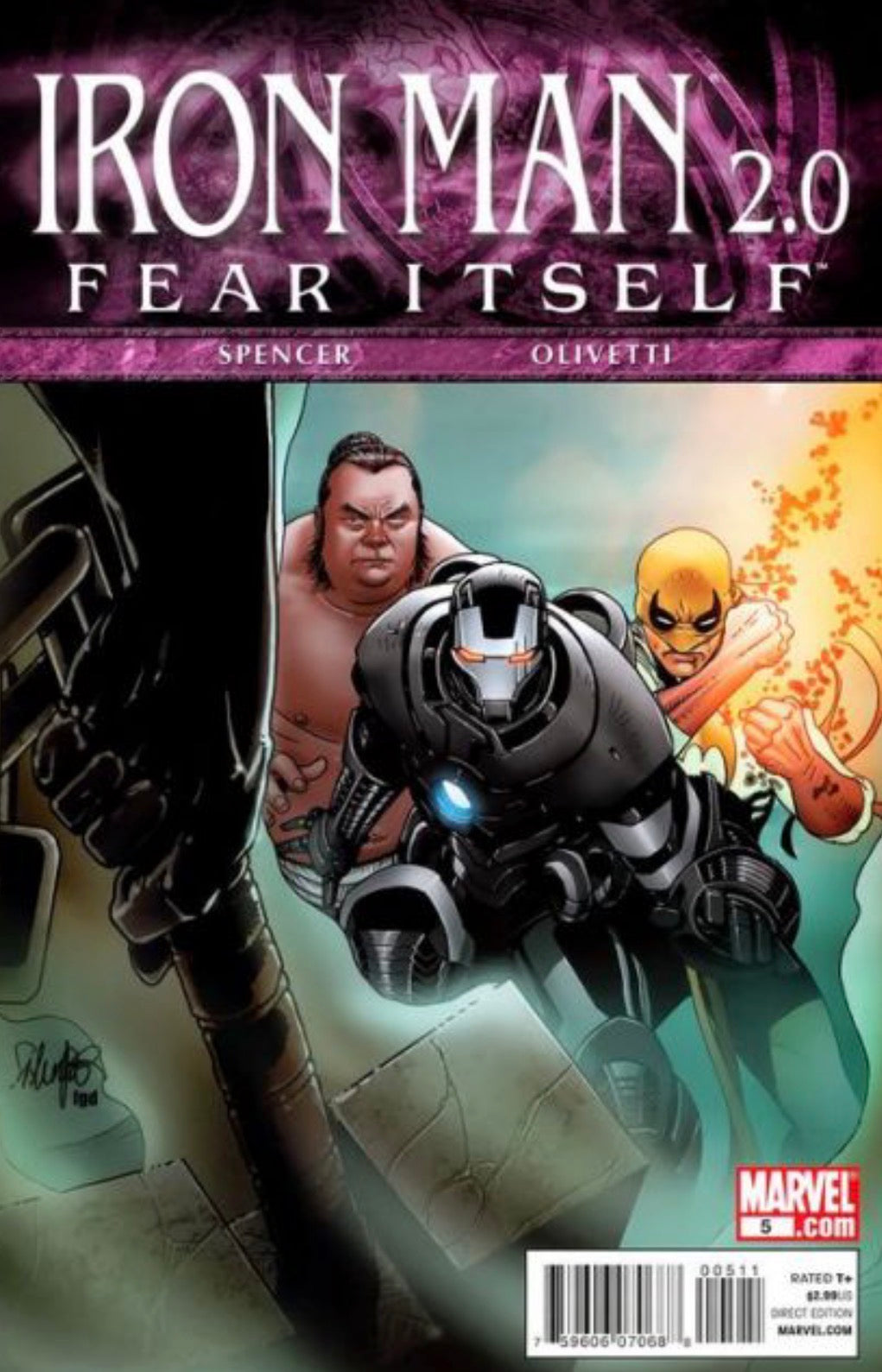 Fear Itself Ironman 2.0 #5