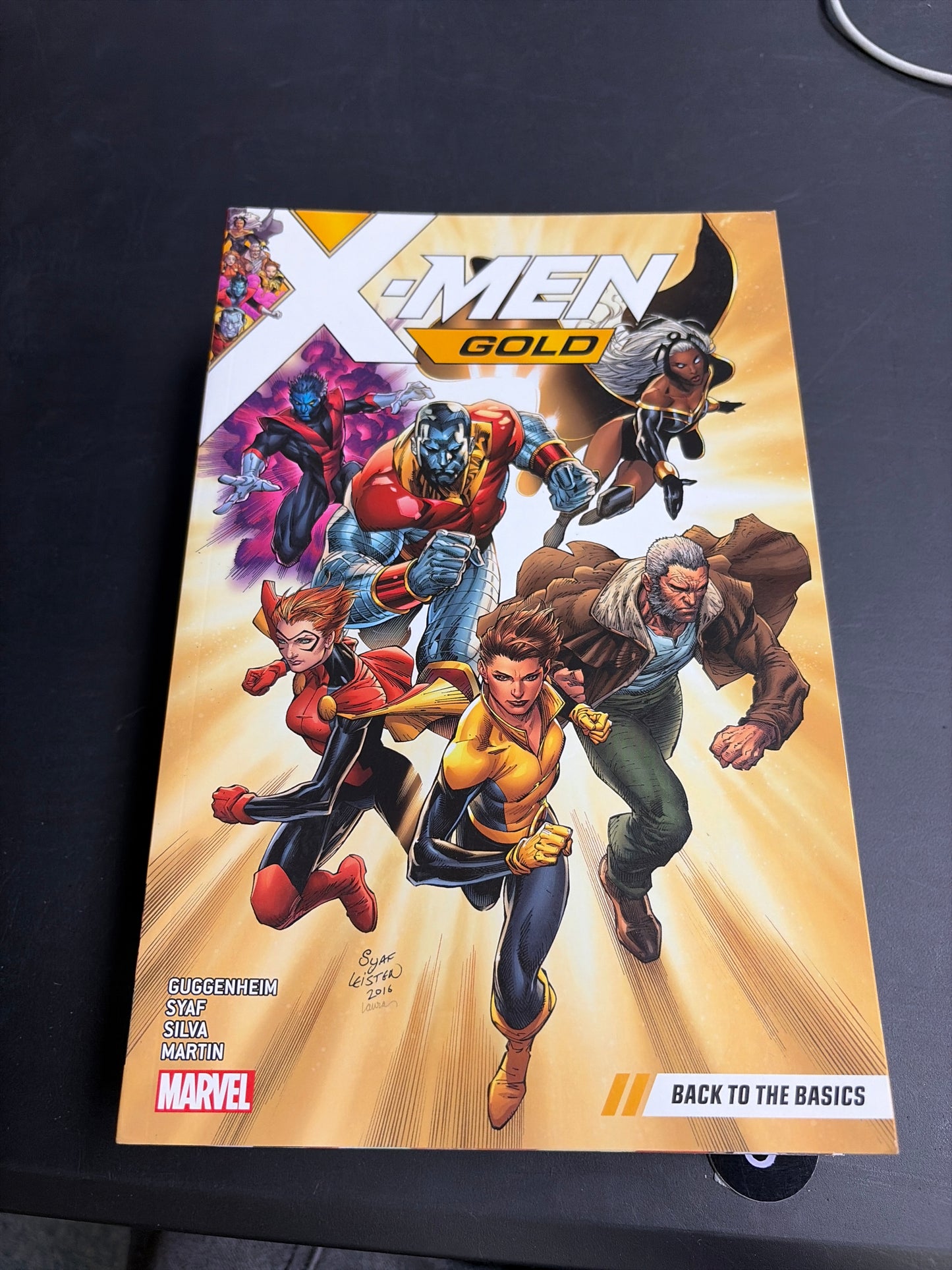 X Men Gold back to the basics