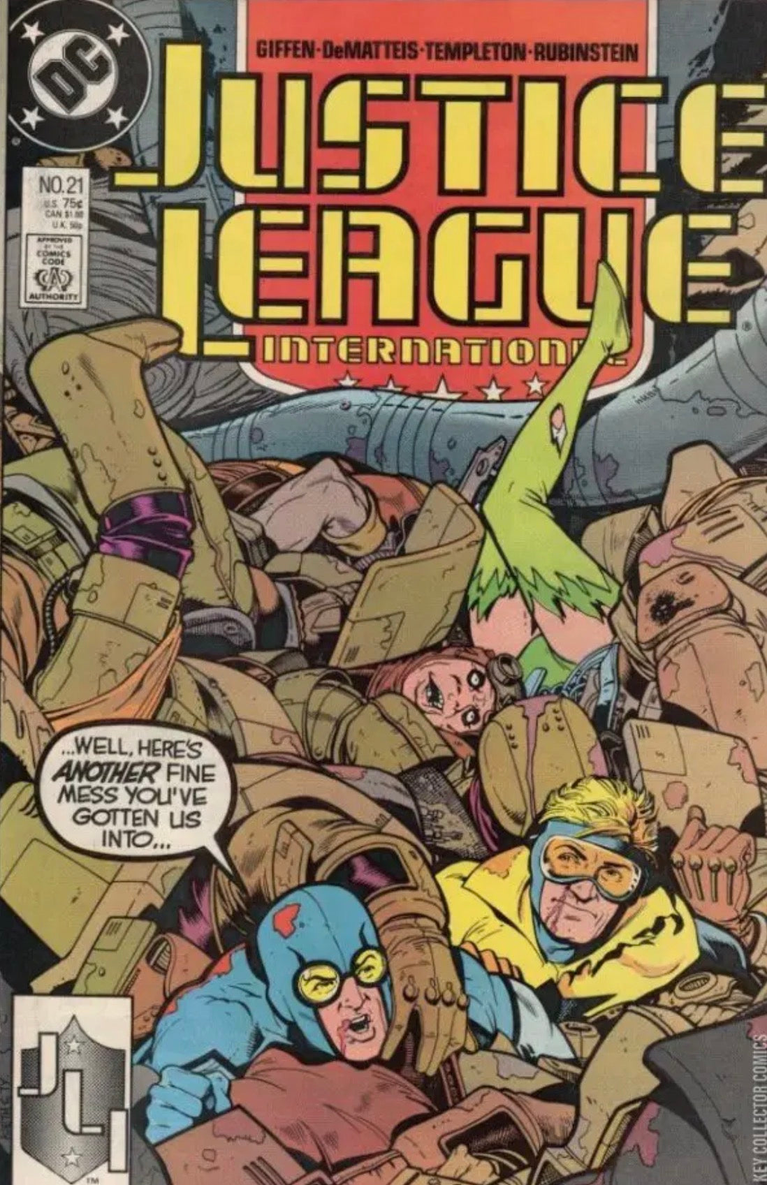 Justice League International 21A