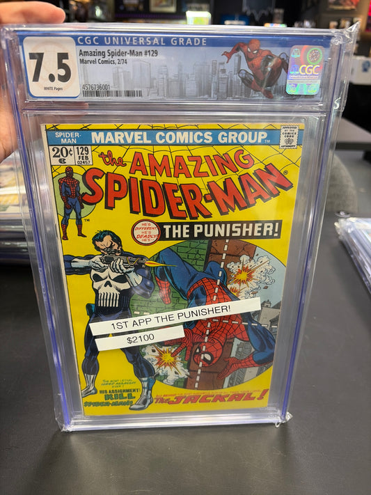 Amazing Spider-Man #129 CGC 7.5