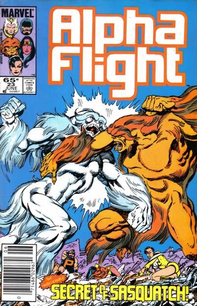 Alpha Flight, Vol. 1 Night of the Beast 23B