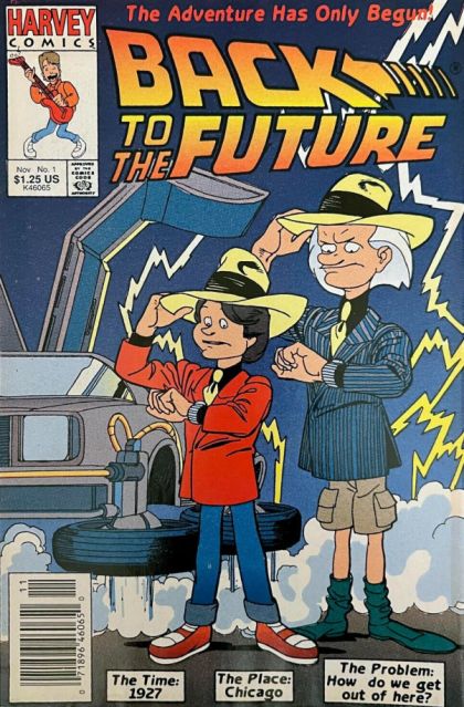 Back To The Future (Harvey Comics) The Gang's All Here 1B