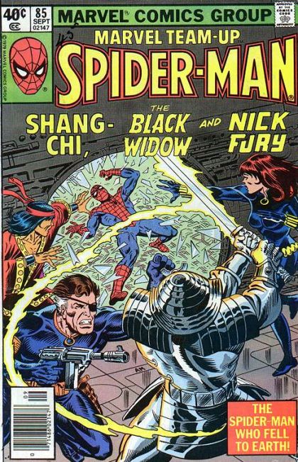 Marvel Team-Up, Vol. 1 Spider-Man, Shang-Chi, The Black Widow, And Nick Fury: The Woman Who Never Was! 85B