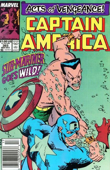 Captain America, Vol. 1 Acts of Vengeance - Submission 365B
