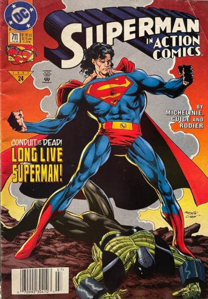 Action Comics, Vol. 1 Death of Clark Kent, Part 6: Home And The Hollow Heart! 711B