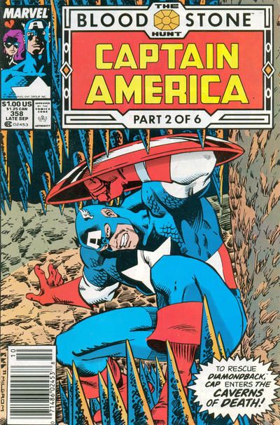 Captain America, Vol. 1 The Bloodstone Hunt, Part 2: Bones of Contention 358B