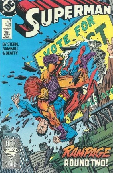 Superman, Vol. 2 Power Politics 24A