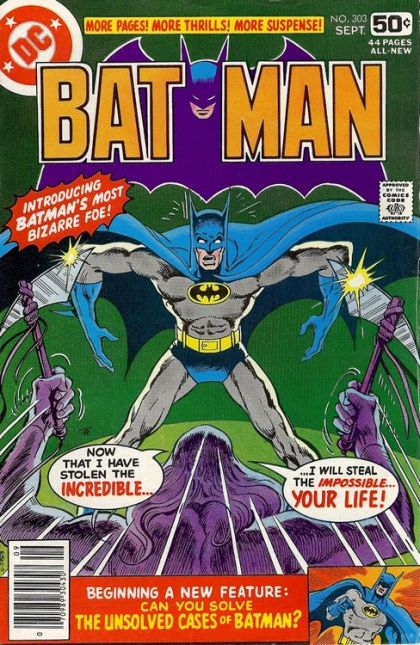 Batman, Vol. 1 Batman's Great Identity Switch! 303A