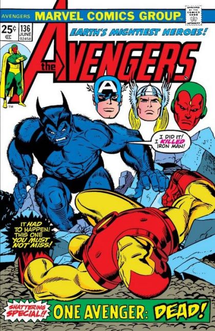 The Avengers, Vol. 1 Iron Man: D.O.A. 136A