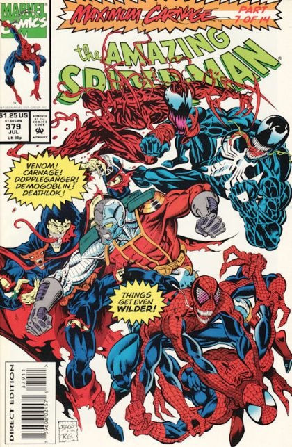 The Amazing Spider-Man, Vol. 1 Maximum Carnage - 7/14: The Gathering Storm 379A