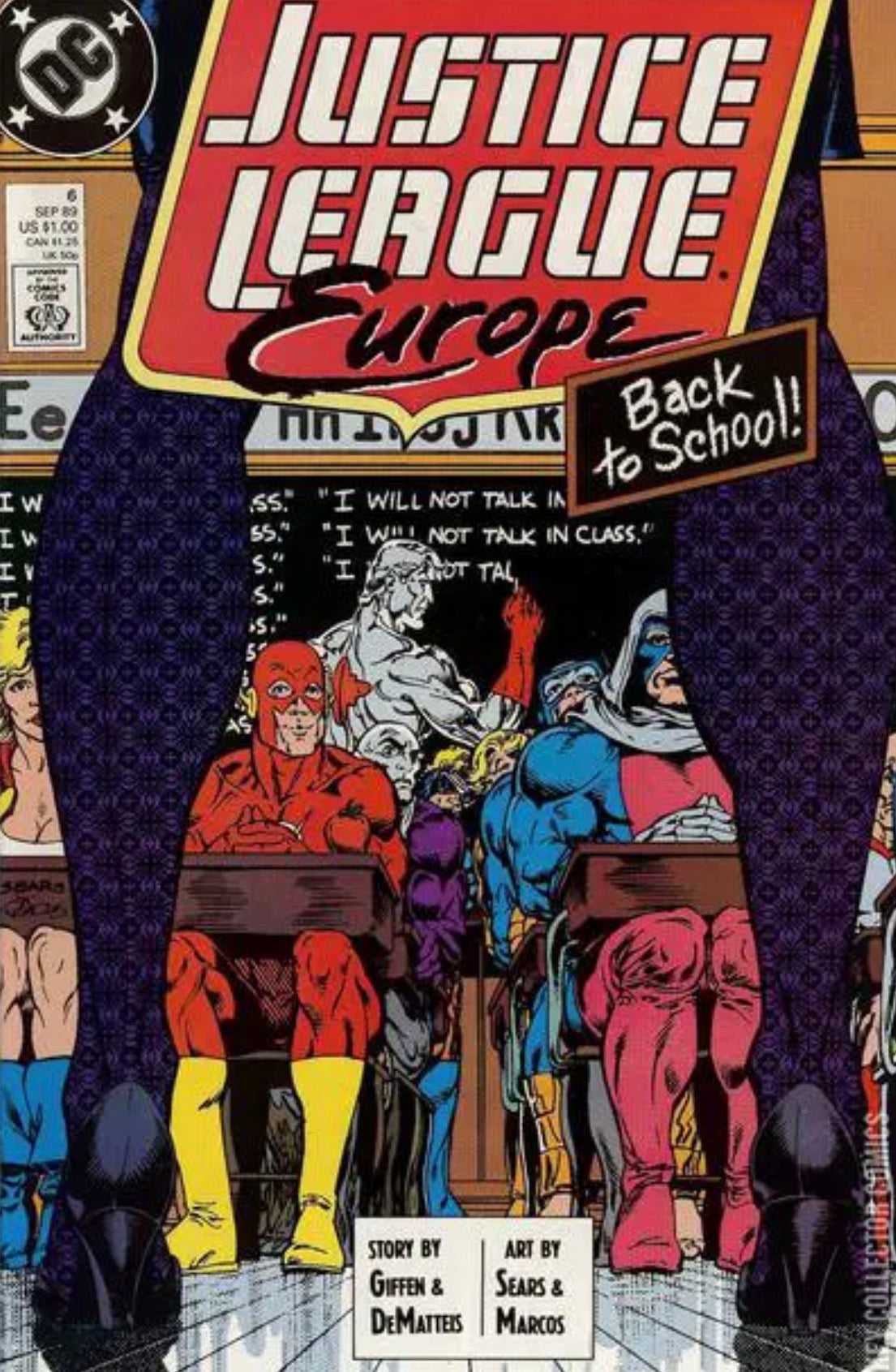Justice League / Europe / International 6A