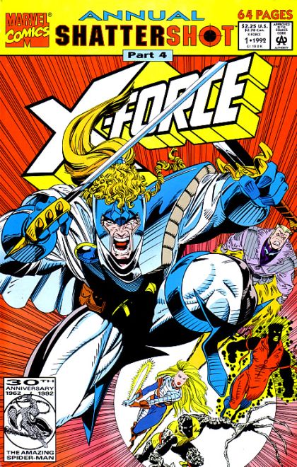 X-Force, Vol. 1 Annual Shattershot  1A