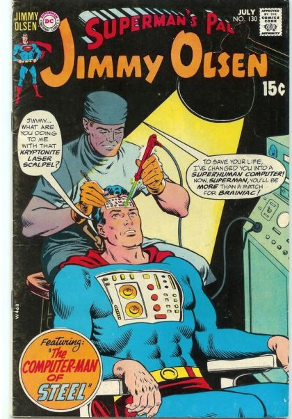 Superman's Pal Jimmy Olsen The Computer-Man of Steel / Olsen the Teen Wonder 130