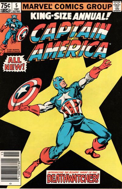 Captain America, Vol. 1 Annual Deathwatcher! 5B