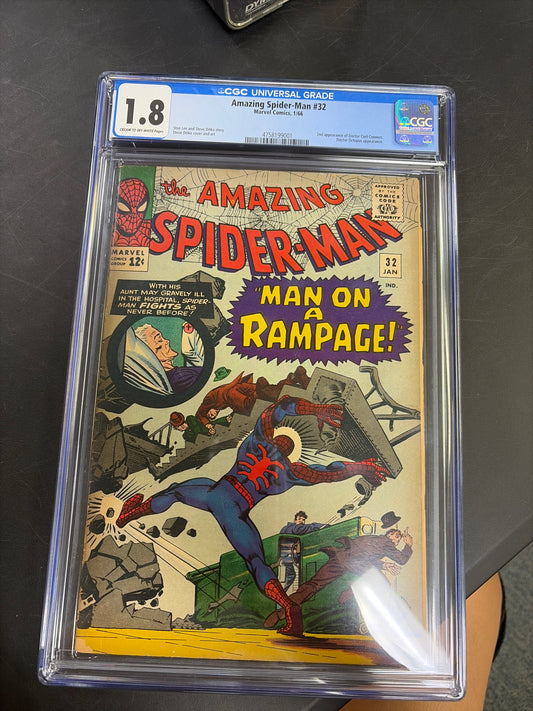 Amazing Spider-Man #32 CGC 1.8
