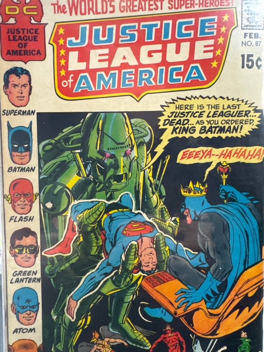 Justice League of America #87