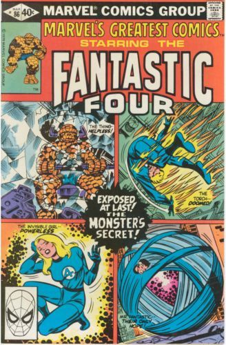 Marvel's Greatest Comics The Monster's Secret 86A