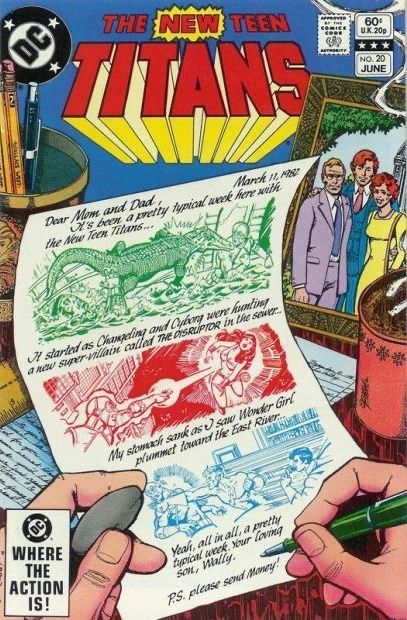 The New Teen Titans, Vol. 1 Dear Mom and Dad 20A