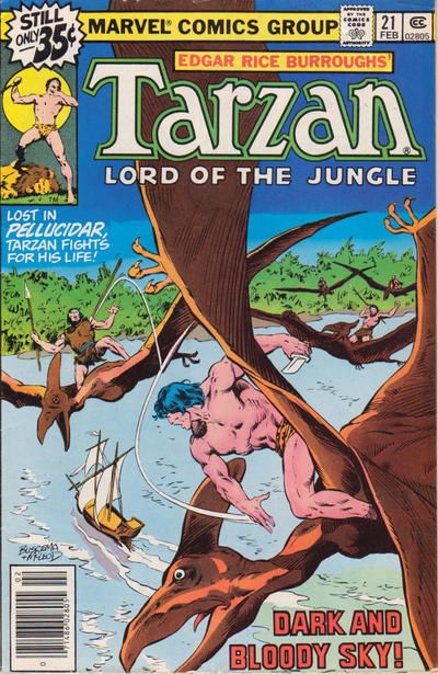 Tarzan (Marvel Comics) Blood Money and Human Bondage, Part Seven: The Land of Awful Shadow 21B
