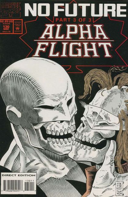 Alpha Flight, Vol. 1 No Future, Part 3: The Hollow Man! 130