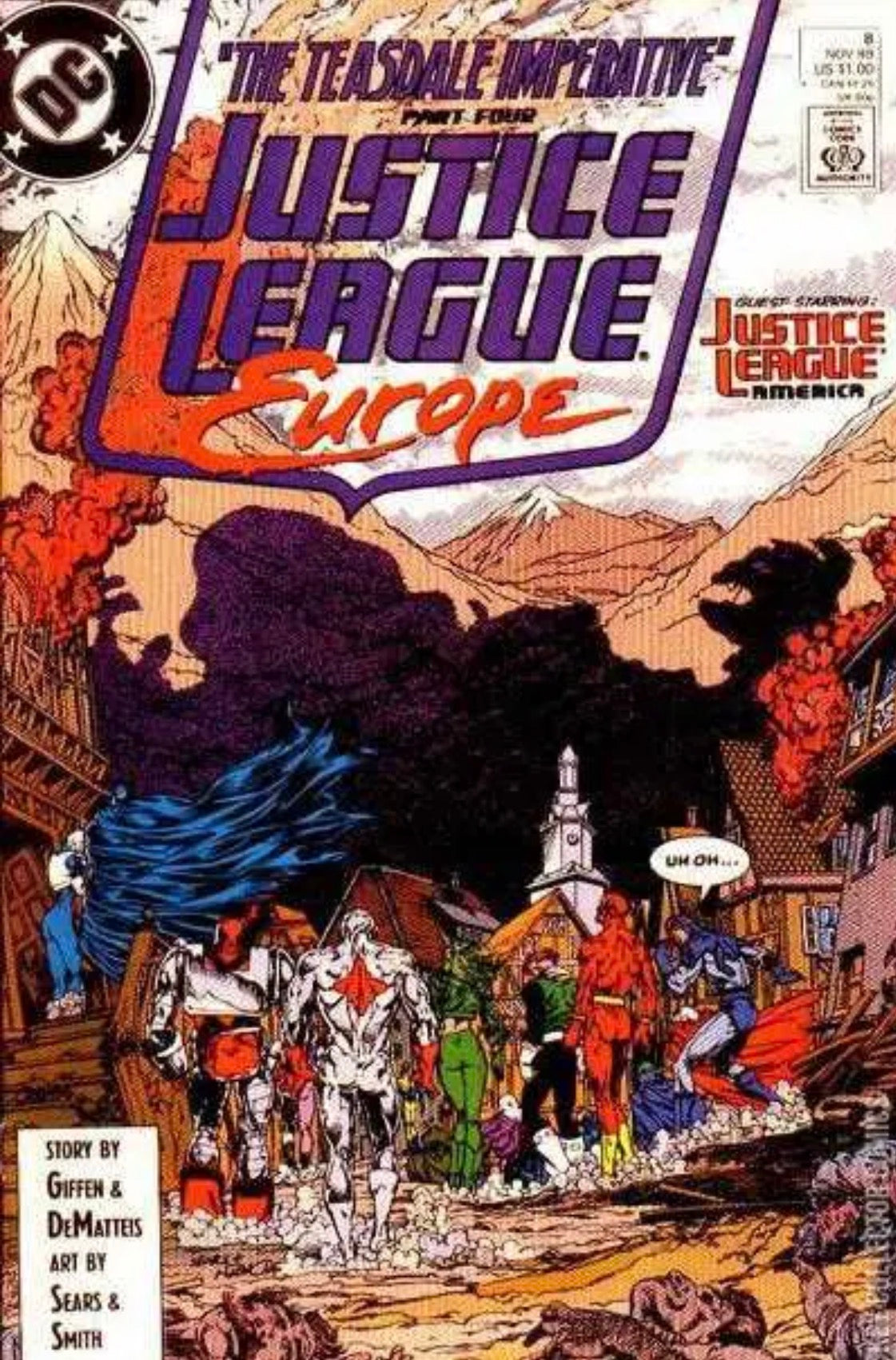 Justice League / Europe / International 8A