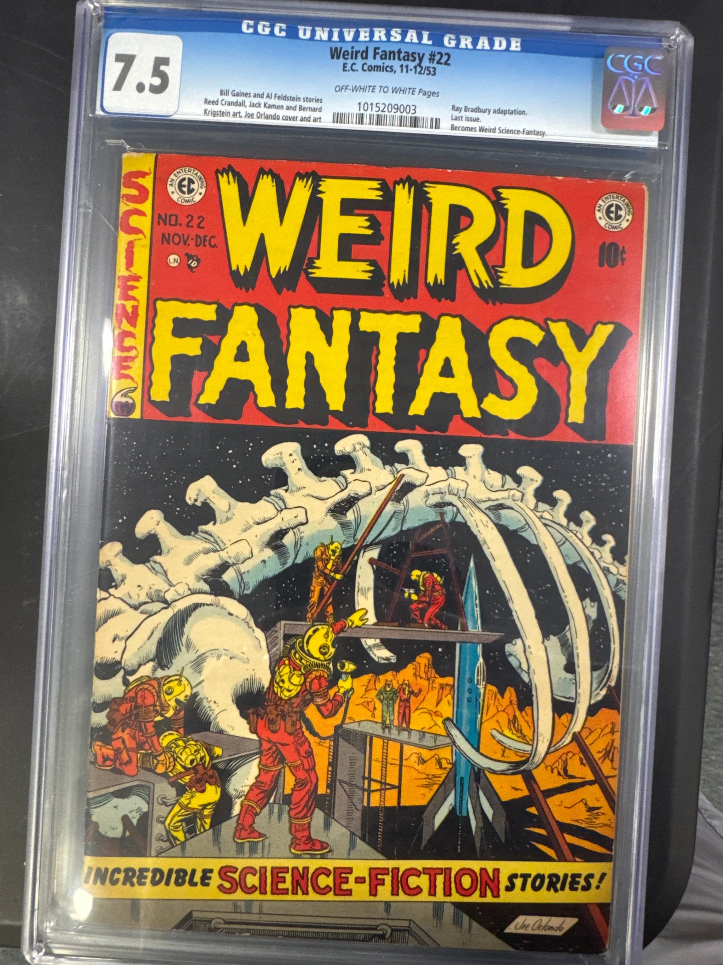 Weird Fantasy #22 (1953) CGC 7.5
