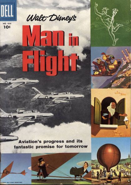 Four Color Series II Walt Disney's Man in Flight 836